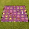 AQUNNEW Luxury Outdoor Picnic Blanket Extra-Large Waterproof Foldable Beach Mat Ideal for Picnics, Beaches and Outdoor Adventures Durable Picnic Mat Printed Image view 2