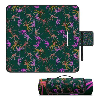 AQUNNEW Luxury Outdoor Picnic Blanket Extra-Large Waterproof Foldable Beach Mat Ideal for Picnics, Beaches and Outdoor Adventures Durable Picnic Mat Printed Images