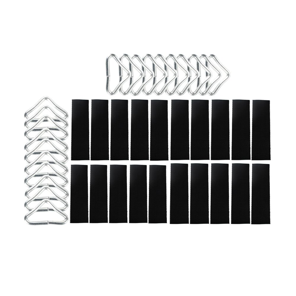 Trampoline Accessories Trampoline Triangle Buckle Trampoline Triangle Rings Replacement Trampoline Triangle Ring(20 Pieces)