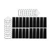 Trampoline Accessories Trampoline Triangle Buckle Trampoline Triangle Rings Replacement Trampoline Triangle Ring(20 Pieces) view 1