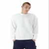 American Apparel Unisex ReFlex Fleece Crewneck Sweatshirt, White, XX-Large view 1