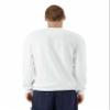 American Apparel Unisex ReFlex Fleece Crewneck Sweatshirt, White, XX-Large view 2