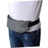 GANAZONO Pocket Multi-function Outdoor Waist Bag for Running Lightweight and Fanny Pack for Men and Women High-capacity Sports Pouch for Hiking Cycling Travel Grey view 2