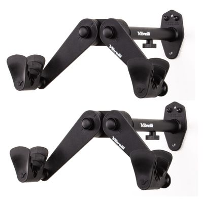 Vibrelli Bike Wall Mount - Horizontal Storage Rack for Hanging Bicycles in Home or Garage - Adjustable Bike Hanger, Holder - Wall Bike Rack Hooks for Bicycles - Mountain, Road, Hybrid