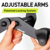 Vibrelli Bike Wall Mount - Horizontal Storage Rack for Hanging Bicycles in Home or Garage - Adjustable Bike Hanger, Holder - Wall Bike Rack Hooks for Bicycles - Mountain, Road, Hybrid view 3