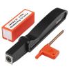 DEMCAY Aluminum Woodworking Scraper Deburring Tool Wood Trimming Knife Turning Knifef for Lathe Turning Woodowrking Tools Carving Tools (Color : 1 Set) view 2