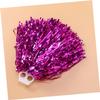 SUPVOX Cheerleading Pom Poms Ring 50g Plastic Cheer Poms for Kids College High School Cheerleaders Pom Poms Sports Events Accessory view 2