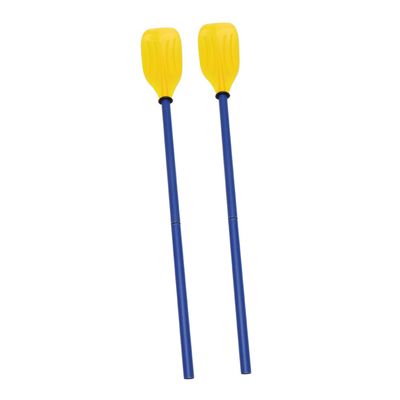 GANAZONO 2pair Detachable Plastic Paddles for Kayaks and Canoes Lightweight French Style Oars Boat Accessories for Parent Outings