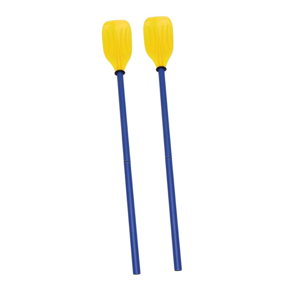 GANAZONO 2pair Detachable Plastic Paddles for Kayaks and Canoes Lightweight French Style Oars Boat Accessories for Parent Outings