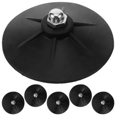 Baluue 6pcs Rubber Sandbag Suction Cups Accessories Boxing Bag Replacement Base