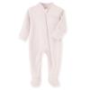 Eleven's Kingdom Baby Pajamas 9-12 Months Beige Cotton Baby Boy Sleeper Sleepers PJs with Mitten Cuffs,2 Way Zipper Baby Boy Clothes Onesie Footies Infant Sleep and Play Beige 9-12 Months view 1