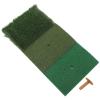 GANAZONO Golf Practice for Indoors Mat Tee Holder 1 Set Hitting Training Pad for Driving Chipping Putting view 1