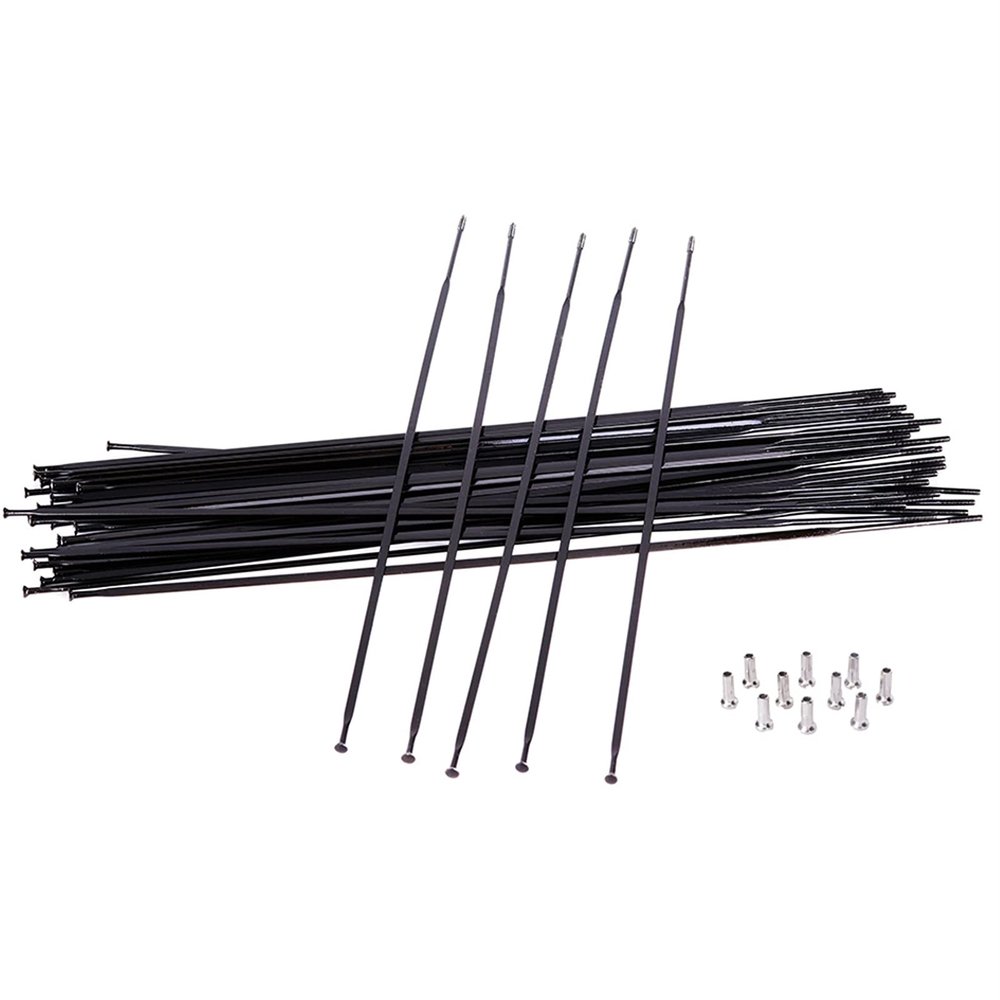 Bioparty Mountain Bike Road Bicycle Straight Pull Spokes with Nipples 26 650B 27.5 29 700C Wheels (Color : 292mm)
