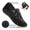 Fires Womens Slippers House Slippers for Women House Shoes for Women Lightweight Around Home Shoes With Non-Slip Rubber Sole for Indoor/Outdoor & Travel BlackBoho 5.5-6.5 Women/4-5 Men view 3