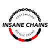 Insane Chains Bicycle Chain Cover  Protects Your Clothing Against Chain Lube and Adds Style - Easy Installation  No Tools Required  Single-Speed or Fixed-Gear Bikes Only (Blue-White, Toddler) view 4