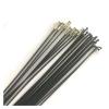 Bioparty 12 Pcs J-Bend Spokes Pillar 1432 Flat Spoke Stainless Steel Black Rays 220mm-301mm Bicycle Spokes with Nipples (Color : 226mm), Bioparty055 view 2