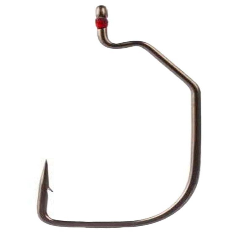 Mustad 38120AP-TX-3/0-6A Tactical Bass Hooks, Assault Wide Gap, 3/0