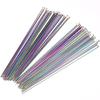 Bioparty Rainbow Bicycle Spokes 14G Stainless Steel Rays 26er 27.5er 29er Mountain Bike 700C Road Bike Wheel J-Bend Straight Pull (Color : 56 Pieces) view 3