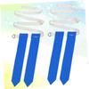 SUPVOX 4pcs Rugby Waist Belt Flags Flag Football Accessories for Training and Easy Use Design for Practices and view 2
