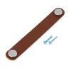 Southst 8PCS Leather Drawer Locker Handles with Screws Cupboard Closet Suitcase Leather Handles for Home Office Furniture view 3