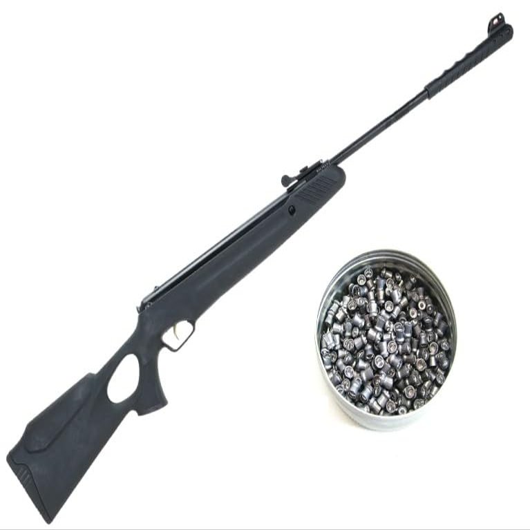 Spring Powered Pellet Airgun 5.5mm Break Barrel Outdoor Target Airgun