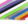 Bioparty 14G Dead Flying Color Bike Spokes Bicycle Parts Bicycle Steel Wire 45 Steel Silver Black 268mm 280mm Iron Hat Curved Spokes (Color : Orange 32Pcs), Bioparty055 view 4