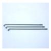 Bioparty Electric Bicycle 12G Diameter 2.5mm Length 56-240mm Spokes #45 Steel + Nipples 37pcs/lot (Color : 145mm) view 4