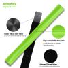 Xeiophoy Reflective Band for Night Running Walking, 6 PCS Premium Reflective Bands for Arm/Wrist/Ankle/Leg, High Visibility Reflective Running Gear Adjustable for Men and Women view 4