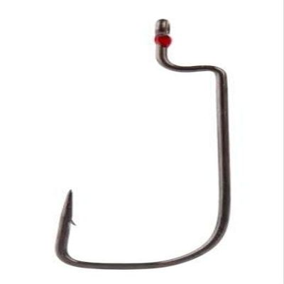 Mustad 39820AP-TX-2/0-6A Tactical Bass Hooks, Tac-Offset Worm, 2/0, 6