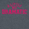Go All Out X-Large Heather Black Women A Little Bit Dramatic T-Shirt view 4