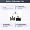 Bike Brake Pads Resin for Hayes Prime. The Bicycle Replacement Part for OEM Brakes for high Braking Power view 2