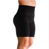 HUE Women's High Waisted Body Shaper Shorts Shapewear for Women Tummy Control, Butt Lifting, Thigh Slimmer Shorts, Black, X-Large view 1