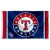 Texas Rangers Circle Logo 3x5 Foot Grommet Banner Flag view 1