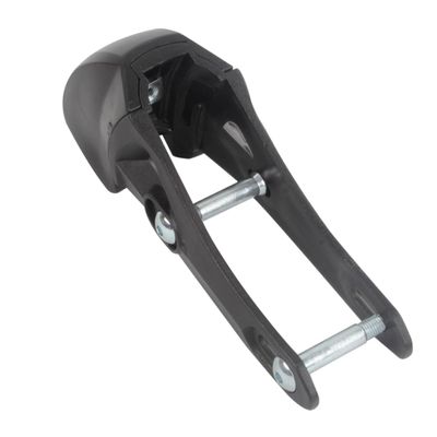 BESPORTBLE Universal Inline Skate Brake Pad - Durable Plastic Toe Stopper for Adult Roller Skates, Adjustable Bolts, Easy Installation, Black