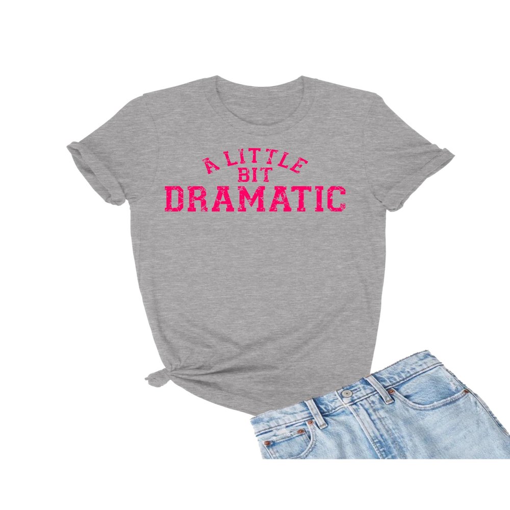 Small Oxford Mens A Little Bit Dramatic T-Shirt