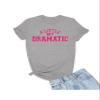 Small Oxford Mens A Little Bit Dramatic T-Shirt view 1