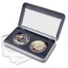 Armor Coin & Emblem - Volleyball Challenge Coin - Game -Memorabilia - Encouragement Gift Ideas - Recognition for Volleyball Player Coach Official (with Tin Box Set of 2) view 2