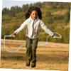 BESPORTBLE Fitness Jumping Rope Jute Bead Rope Handle Adjustable for Boys and Girls Adults Sports Training view 4