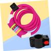 BESPORTBLE 1pc High Security Combination Spiral Steel Wire Lock Theft Bike Cable Lock for Motorbikes and More Random view 2