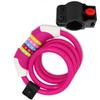 BESPORTBLE 1pc High Security Combination Spiral Steel Wire Lock Theft Bike Cable Lock for Motorbikes and More Random view 4