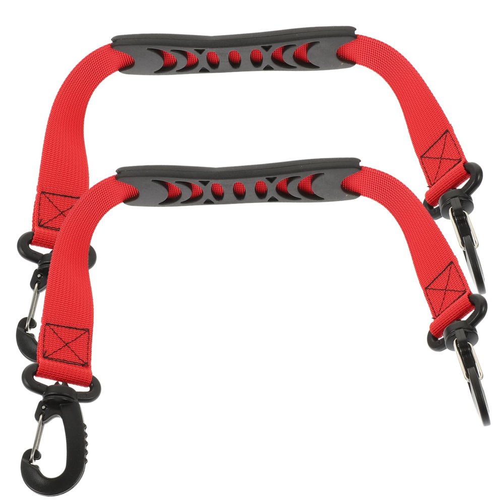 BESPORTBLE 4pcs Ski Straps for Outdoor Skiing Skiing Training Strap Hook and Boot Carrier