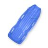 Slippery Racer Downhill Sprinter Flexible Kids Toddler Plastic Cold-Resistant Toboggan Snow Sled with Pull Rope and Handles, Blue view 1