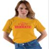 Go All Out Large Gold Mens A Little Bit Dramatic T-Shirt view 2