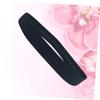 2Pcs Elastic Sports Headbands for Yoga and Running Non-Slip Sweat Absorbent Sweatbands for Fitness Exercises Black Fits All view 2
