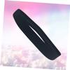 2Pcs Elastic Sports Headbands for Yoga and Running Non-Slip Sweat Absorbent Sweatbands for Fitness Exercises Black Fits All view 4