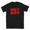 Hot Boy Shirt, Boys Valentines, Hot Man Valenetines Day Outfit, men Boy Valentine Sweater, Trendy Kids Black view 1