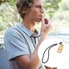 BESPORTBLE 4pcs Mini Brass Hanging Decor Whistle Brass Pendant for Referee and Keychain view 2