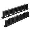 BESPORTBLE Wall-mounted Fishing Rod Holder Rack Sturdy Storage for Home Design with Eva Lining Space-saving Organizer for Fishing Poles for Enthusiasts and Families view 1