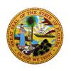 Scalecraft Florida State Seal 14" Mahogany Wood Plaque view 1