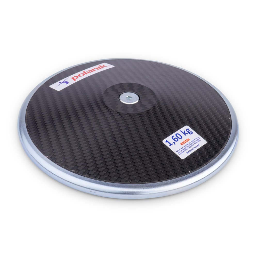 Polanik Discus CCD19 - Carbon Competition Discus - with Center Plates | 1.6 kg | 75% Rim Weight